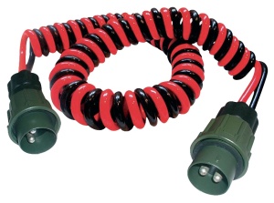 Cablu alimentare sau pornire 2x35mm² cu stecker NATO si piulita - Img 3