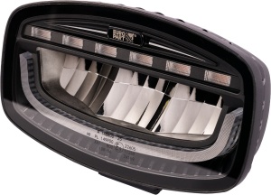 Proiector LED faza lunga oval 4500/ 3500 lm cu lumina pozitie alb/portocaliu - Img 3