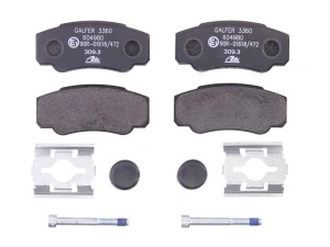 set placute frana,frana disc ATE 13.0460-4980.2