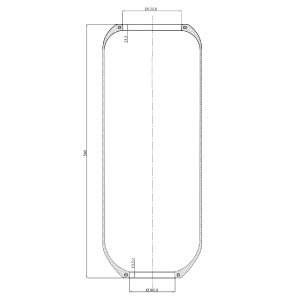 Burduf, suspensie pneumatica IVECO 2590111839