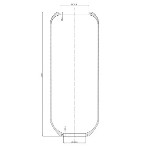 Burduf, suspensie pneumatica IVECO 2590111839