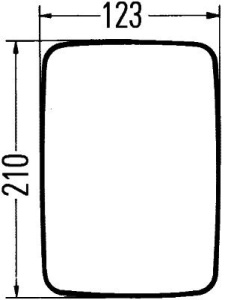 Oglinda exterioara MERCEDES-BENZ-TRUCK A 671 810 14 16 - Img 3