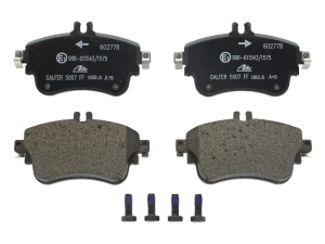 set placute frana,frana disc ATE 13.0460-2778.2