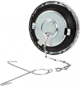 Buson metalic (inox) rezervor 80 mm cu cheie - Img 2