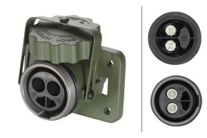 Cablu electric pornire sau alimentare 2x35mm˛ (rosu/negru) cu priza NATO, VG 96917, lungime 3,5 m - Img 2