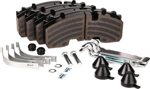 Placute frana EUROPART pt. BPW 19,5 cu decupatura