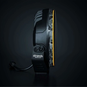 Proiector faza lunga,Alb/Galben/Negru FIREFLY black 9" - Img 6