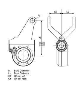 Reglaj parghie, sistem franare DT Spare Parts 1.18110 - Img 2