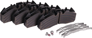 set placute frana,frana disc EUROPART 17 03 015 0 300