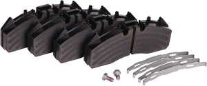 set placute frana,frana disc EUROPART 17 03 015 0 300