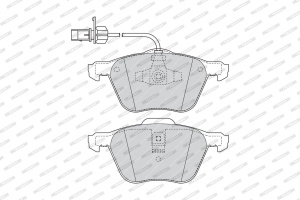 set placute frana,frana disc FERODO FVR1497 - Img 2