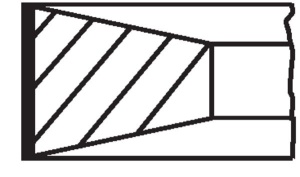 Set segmenti piston MAHLE 1911001034