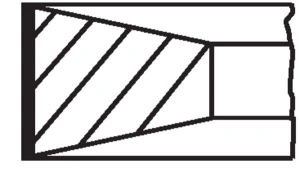 Set segmenti piston MAHLE 1911001034
