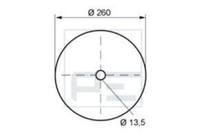 Burduf, suspensie pneumatica PE Automotive 1218410575 - Img 3