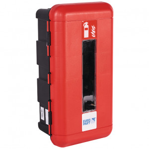 Cutie stingator cu geam EUROPART pentru instinctor de 6 kg 620x335x240 mm