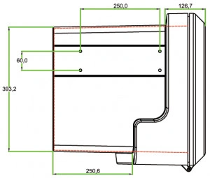 Lada de scule EUROPART din polipropilena 1030x500x455mm - Img 3