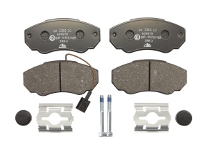 set placute frana,frana disc ATE 1100276200