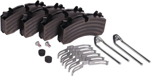 set placute frana,frana disc EUROPART 2129162100