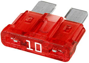 Siguranta plata HELLA, set (5 bucati) 10A (rosu)
