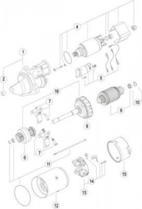 Electromotor, Demaror pt. Atlas Copco, ATLAS, Deutz AG (KHD) - Img 3