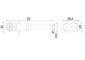 Intrerupator control nivel lichid racire 6420104422
