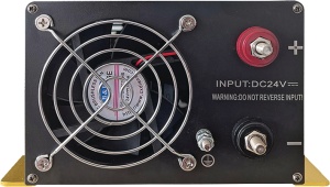 Invertor profesional 24-230V/ 1000W sinusoida pura cu telecomanda si 4m de cablu - Img 2