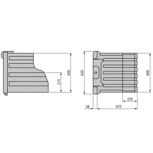 Lada de scule pt. SCHMITZ 600x420x610/220mm - Img 3
