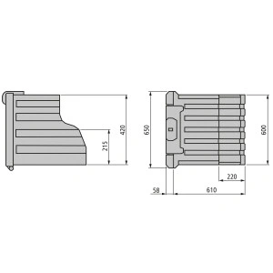 Lada de scule pt. SCHMITZ 600x420x610/220mm - Img 3