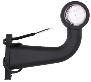 Lampa pozitie rosu/alb brat lung LED 90°