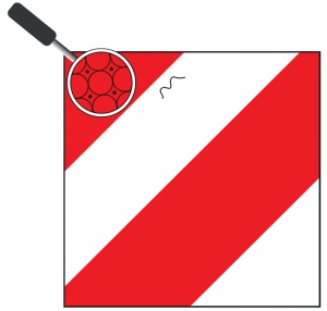 Placuta reflectorizanta 423x423