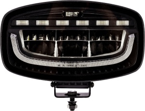 Proiector LED faza lunga oval 4500/ 3500 lm cu lumina pozitie alb/portocaliu