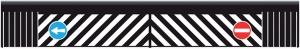 Set aparatoare noroi spate fara logo 380x2400mm