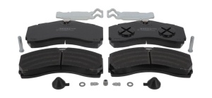 set placute frana,frana disc BERAL 17 03 003 0 104