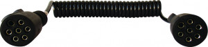Cablu 7 poli 24V tip N ISO1185 cu spirala mica 47mm