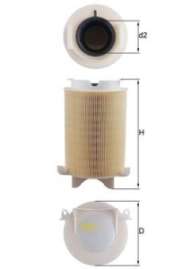 Filtru aer MAHLE LX 1566
