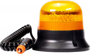 Lampa GIROFAR Flash Galben/Portocaliu LED 12/24V cu suport magnetic