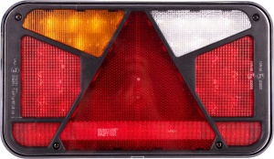 Lampa stop cu LED EUROPART stanga cu lampa numar inmatriculare 12/24V