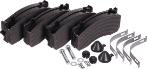 Set placute frana fata/spate pt MB AtegoII si MAN TGL