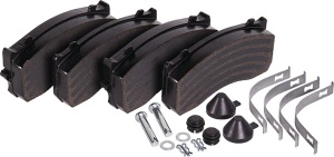 Set placute frana fata/spate pt MB AtegoII si MAN TGL