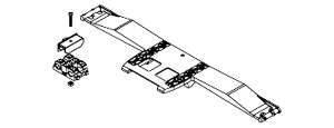 Set reparatie suport articulatie pentru carucior culisant terminal 660064990 Ultraline II - Img 2