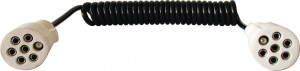 Cablu 7 poli 24V tip S ISO3731 cu spirala mica 47mm