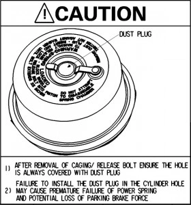 Camera franare 16/24 pentru vehicule cu disc de frana - Img 3