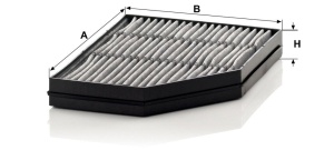 Filtru, aer habitaclu MANN-FILTER 9740320010 - Img 3