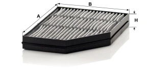 Filtru, aer habitaclu MANN-FILTER 9740320010 - Img 3