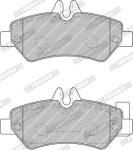 set placute frana,frana disc FERODO FVR1780 - Img 3