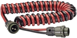 Cablu alimentare sau pornire 2x35mm² cu stecker NATO si piulita