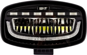 Proiector LED faza lunga oval 4500/ 3500 lm cu lumina pozitie alb/portocaliu - Img 2