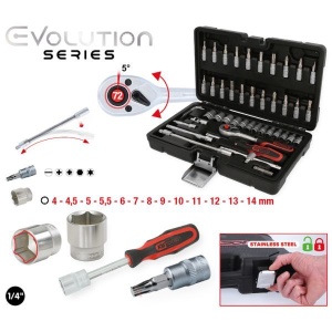 Set chei tubulare KS TOOLS 30 02 038 4 011