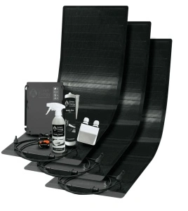 Set panouri solare CIGS 165Wp 12/24V pentru camioane
