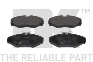set placute frana,frana disc NK 2122362600